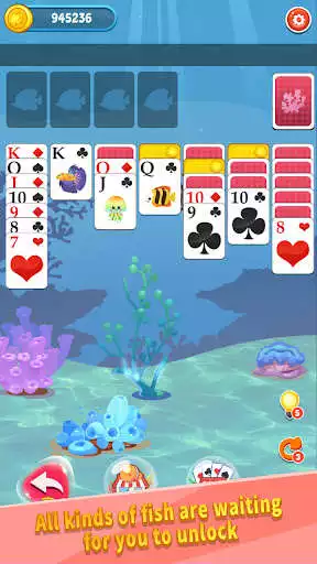 Play Royal Solitaire Fish as an online game Royal Solitaire Fish with UptoPlay