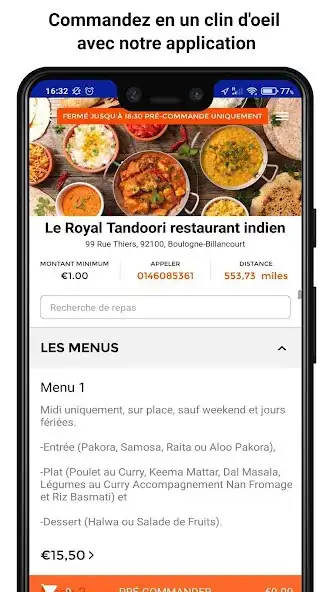 Play ROYAL TANDOORI RESTAURANT as an online game ROYAL TANDOORI RESTAURANT with UptoPlay