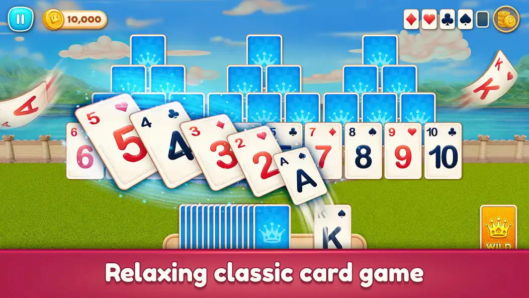 Play Royal Tripeaks: Solitaire Game  and enjoy Royal Tripeaks: Solitaire Game with UptoPlay