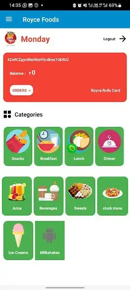 Play Royce Foods as an online game Royce Foods with UptoPlay