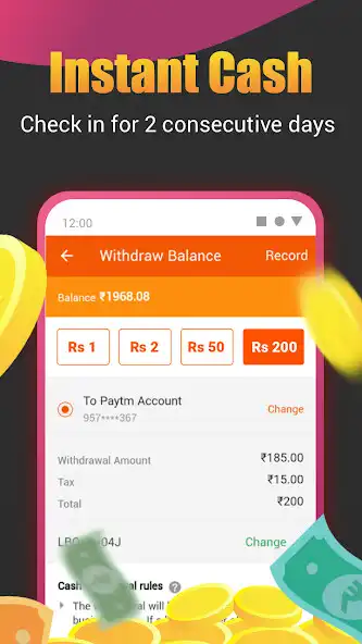 Play Roz Dhan: Earn Wallet cash as an online game Roz Dhan: Earn Wallet cash with UptoPlay