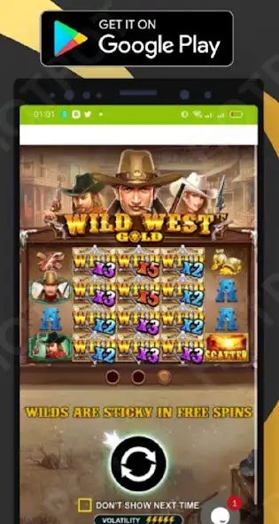 Play RP369 - Wild West Gold as an online game RP369 - Wild West Gold with UptoPlay