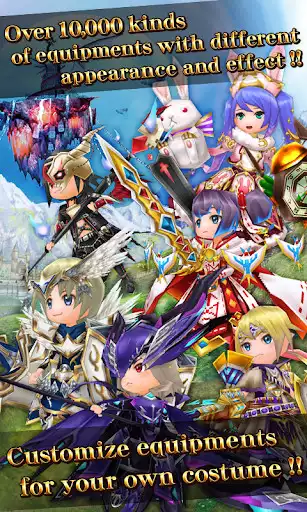 Play RPG Elemental Knights R (MMO) as an online game RPG Elemental Knights R (MMO) with UptoPlay