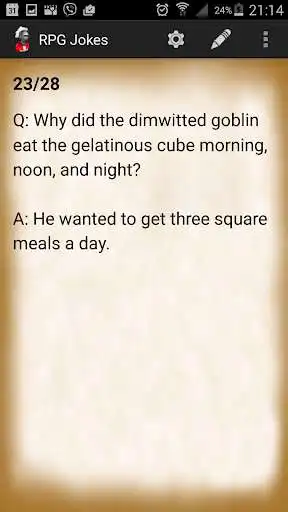 Play RPG Jokes as an online game RPG Jokes with UptoPlay
