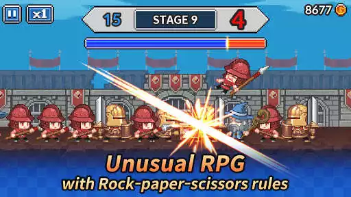 Play RPS Knights as an online game RPS Knights with UptoPlay