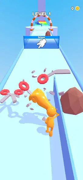 Play RPS Run - Rock Paper Scissors as an online game RPS Run - Rock Paper Scissors with UptoPlay