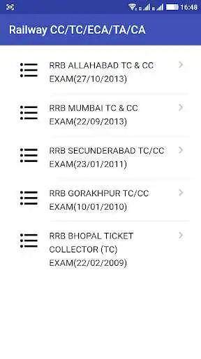 Play RRB 2018 CC-TC-ECA-TA-CA Exam as an online game RRB 2018 CC-TC-ECA-TA-CA Exam with UptoPlay