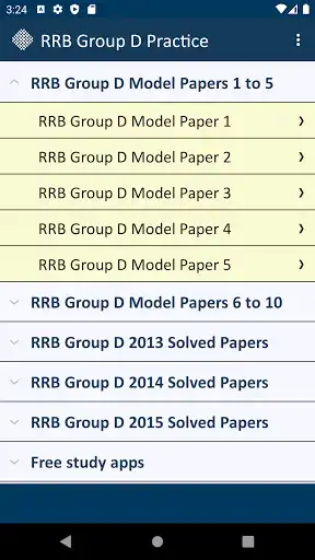 Play RRB Group D Practice Tests  and enjoy RRB Group D Practice Tests with UptoPlay
