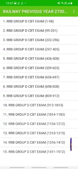 Play RRB NTPC GROUP D PREVIOUS YEAR as an online game RRB NTPC GROUP D PREVIOUS YEAR with UptoPlay
