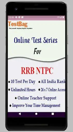 Play RRB NTPC Online Test App  and enjoy RRB NTPC Online Test App with UptoPlay