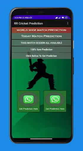 Play RR Cricket Prediction as an online game RR Cricket Prediction with UptoPlay