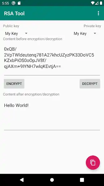 Play RSA EnctyptionDecryption Tool as an online game RSA EnctyptionDecryption Tool with UptoPlay