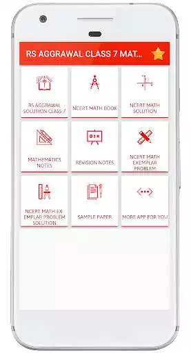 Play RS Aggarwal Class 7 Math Solution OFFLINE  and enjoy RS Aggarwal Class 7 Math Solution OFFLINE with UptoPlay