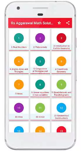 Play RS Aggarwal Class 9 Math Solution OFFLINE