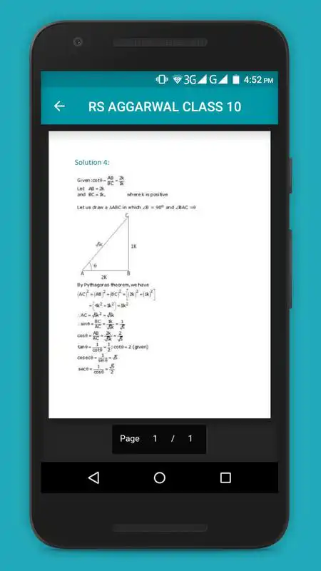 Play RS Aggarwal Maths Class10 Solution
