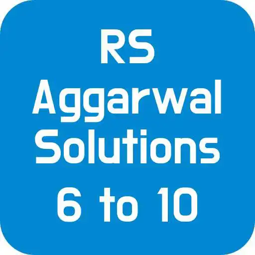 Run free android online RS Aggarwal Solutions Maths 6 to 10 APK