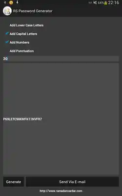 Play RS Password Generator