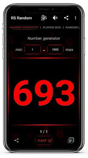Play RS Random - Random number generator  and enjoy RS Random - Random number generator with UptoPlay