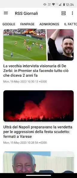 Play RSS Giornali Italia as an online game RSS Giornali Italia with UptoPlay