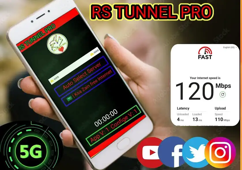 Play RS Tunnel Pro - Super Fast Net  and enjoy RS Tunnel Pro - Super Fast Net with UptoPlay