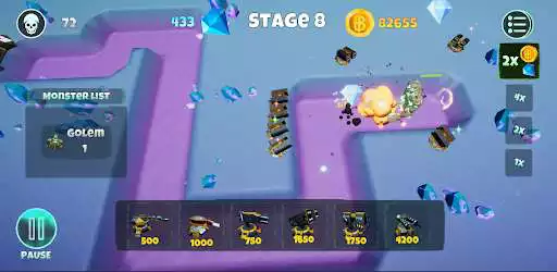 Play RTD : Random Tower Defense as an online game RTD : Random Tower Defense with UptoPlay