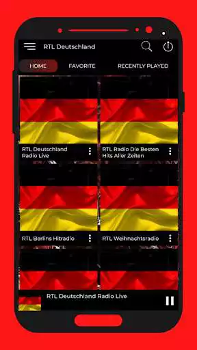 Play RTL Radio Deutschland App  and enjoy RTL Radio Deutschland App with UptoPlay