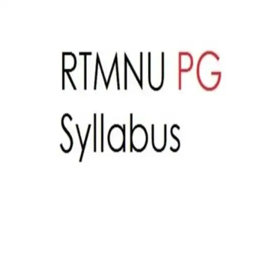 Play RTMNU PG Syllabus APK Play RTMNU PG Syllabus APK