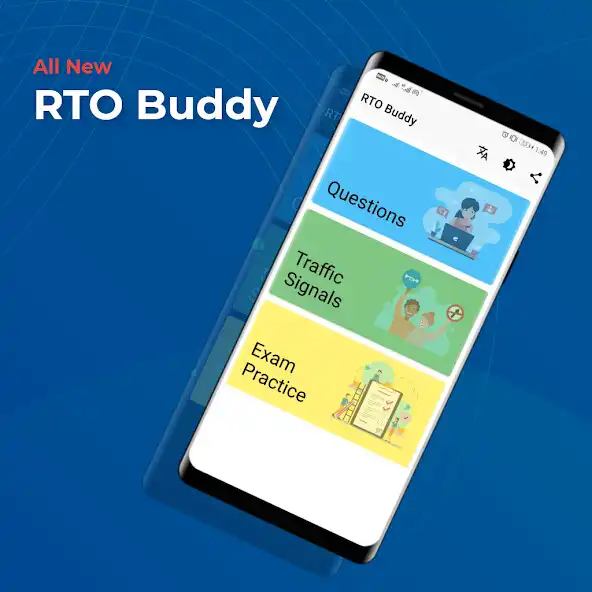 Play RTO Buddy - LLR Exam Preparati  and enjoy RTO Buddy - LLR Exam Preparati with UptoPlay