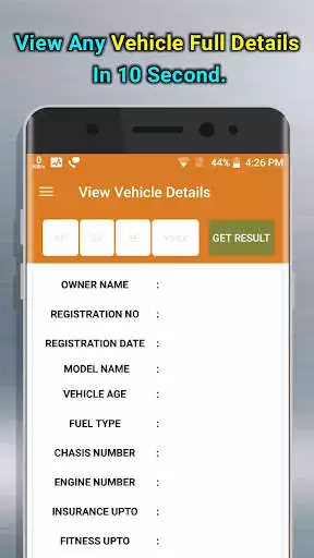 Play RTO View Vehicle Details - RTO vahan Information Play RTO View Vehicle Details - RTO vahan Information
