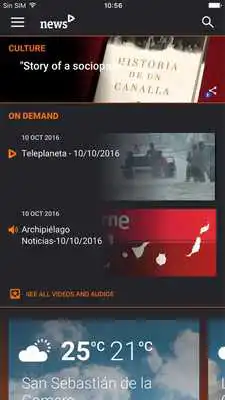 Play RTVE news