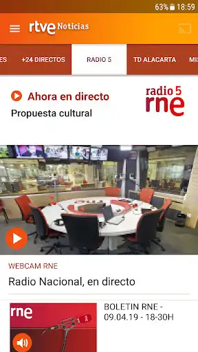Play RTVE Noticias as an online game RTVE Noticias with UptoPlay