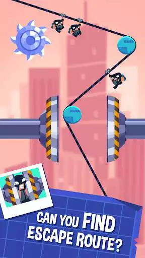 Play Rubber Robbers - Rope Raiders of the Lost Treasure as an online game Rubber Robbers - Rope Raiders of the Lost Treasure with UptoPlay