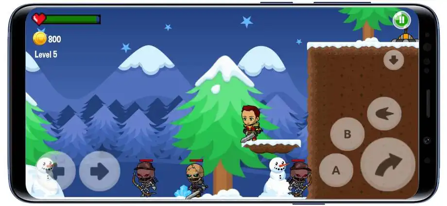 Play Rubble Knight - Amazing Adventure Game as an online game Rubble Knight - Amazing Adventure Game with UptoPlay