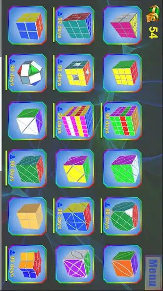 Play Rubik 3D - Magic Cube as an online game Rubik 3D - Magic Cube with UptoPlay