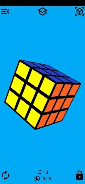Play Rubik Cube 3D as an online game Rubik Cube 3D with UptoPlay
