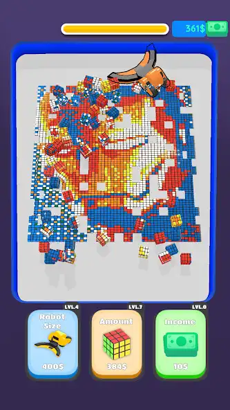 Play Rubik Puzzle as an online game Rubik Puzzle with UptoPlay