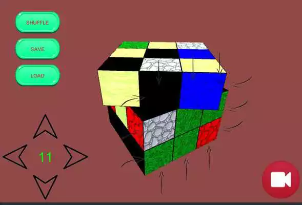 Play Rubiks 3 x 3 x 3 Cube
