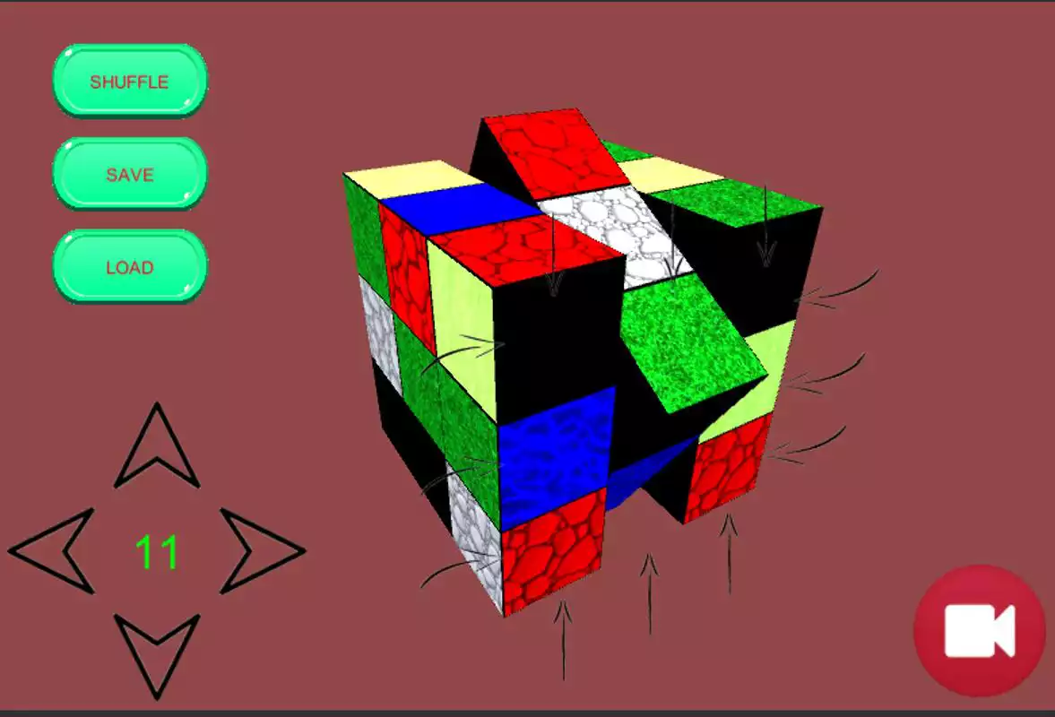 Play Rubiks 3 x 3 x 3 Cube