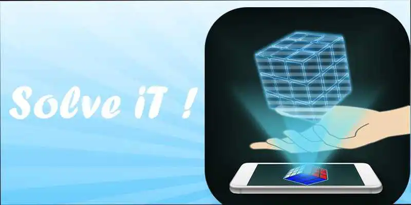 Play Rubiks Cube 3D Projection Joke