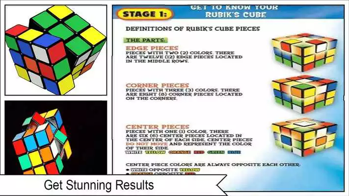 Play rubiks cube trick