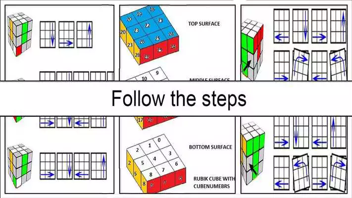 Play rubiks cube trick