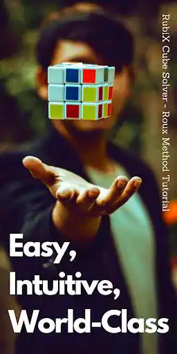 Play RubiX Cube Solver - Roux Method Tutorial  and enjoy RubiX Cube Solver - Roux Method Tutorial with UptoPlay