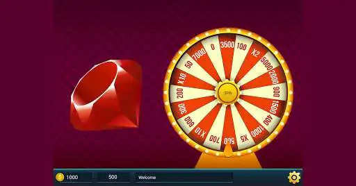 Play Ruby Fortune Wheel as an online game Ruby Fortune Wheel with UptoPlay