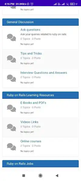 Play Ruby on Rails Forum as an online game Ruby on Rails Forum with UptoPlay