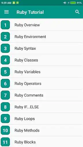 Play Ruby Tutorial  and enjoy Ruby Tutorial with UptoPlay