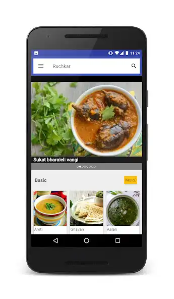 Play Ruchkar : Indian Recipes as an online game Ruchkar : Indian Recipes with UptoPlay