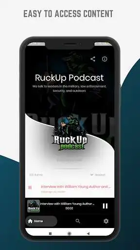 Play RuckUp Podcast as an online game RuckUp Podcast with UptoPlay