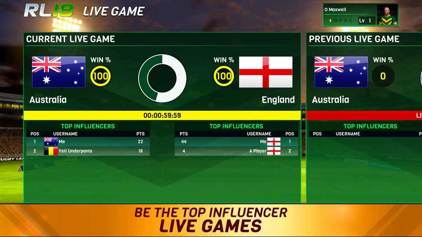 Play Rugby League 18