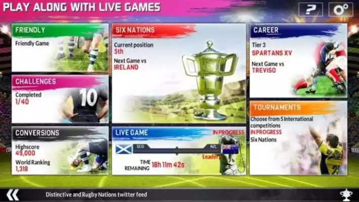 Play Rugby Nations 16