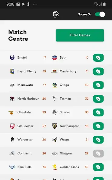 Play RugbyPass as an online game RugbyPass with UptoPlay